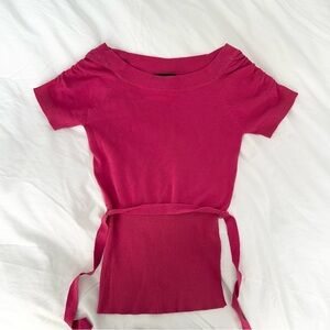 y2k hot pink top🤍